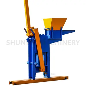 Handmade Clay Brick Machine From Global Suppliers Clay Interlocking Brick Making Machine