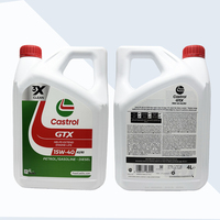 Jaminan Kualitas Oli Mineral Mesin Motor SP 15W40 A3/B3 Versi Eropa 4 Liter 15F629 4008177183966 untuk Castrol GTX