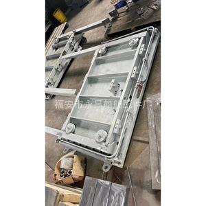 Producción y Procesamiento de Piezas y Accesorios para Puertas Hidráulicas Corredizas y Herméticas de Acero al Carbono Marino - Product Image 4