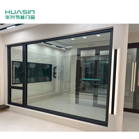 Ventana Huasin de Alta Seguridad con Marco Ultra Estrecho, Último Modelo 2026, de Aleación de Aluminio, Apertura Interior, Bloqueable, Fabricación Propia