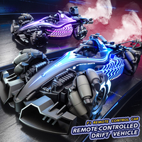 JJRC Q186 Nouveau produit Double contrôle Geste de la main Double contrôle Lumière froide Pulvérisation Rc F1 Racing Toy Remote Control Stunt Car