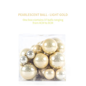 Bolas de Navidad de plástico impermeables de buena calidad, novedad de 2025, Bola de Navidad brillante para interiores para fiesta - Product Image 4