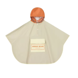 Poncho de lluvia grueso de doble capa impermeable para adultos lindo de alta calidad para niños - Product Image 1