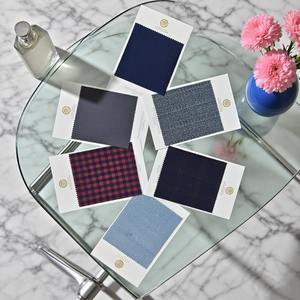 Machine-Washable <strong>Wool</strong> Fabric for Pants Skirts Easy Care Anti-Pilling Colorfast Dye <strong>Boiled</strong> Flannel Twill Style for Boys <strong>Jacket</strong> - Product Image 1