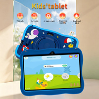 Tablette pour enfants style astronaute 2+32 Go de stockage 360 °   Support rotatif, mode sécurité enfant, excellent cadeau pour les anniversaires et les fêtes des enfants