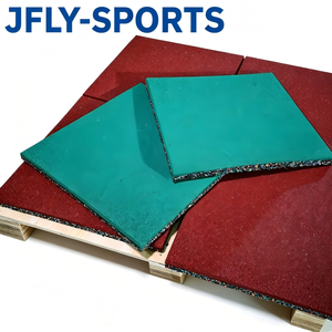 EPDM Rubber Safety <b>Mat</b> Excellent Impact Resistance Fall Protection Heavy Duty <b>Stable</b> Structure Fire Retardant Suitable - Product Image 1