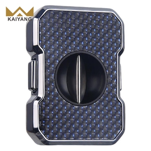 <span class=keywords><strong>Ciseaux</strong></span> à cigares <span class=keywords><strong>de</strong></span> qualité supérieure à coupe en V, accessoire à cigares portable et tranchant - Product Image 4