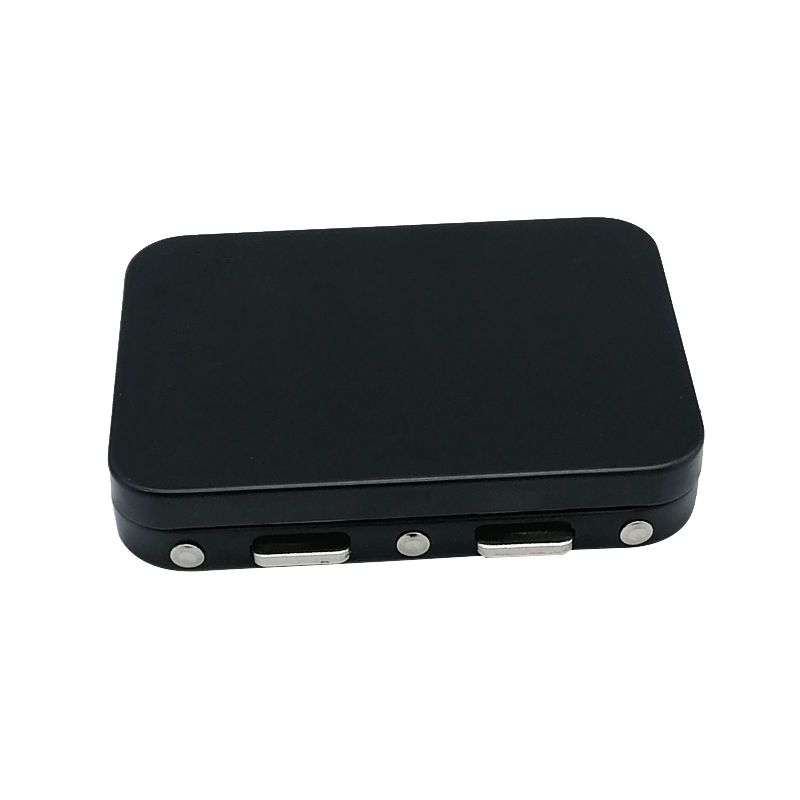 Экологически чистый материал, карманный размер, жестяная коробка для детей, полностью Оловянная упаковка