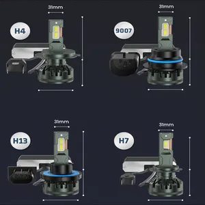 إكسسوارات طراز موردن عالية الطاقة V45 90 واط للسيارة للسيارة ضوء h4 h7 h1 h3 من من من من نوع led