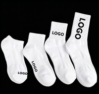 Chaussettes de sport décontractées en coton, basses, couleur unie, respirantes, courtes, personnalisables pour femmes