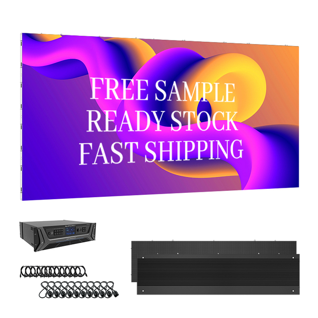 Fixed Pitch 7680hz GOB P1.2-P2.5 SMD Full Color LED Video Wall Panel with SDK Support Indoor Use