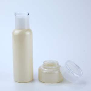Flacons de lotion de la série <span class=keywords><strong>beige</strong></span>, fermeture hermétique pour garder la lotion fraîche - Product Image 3