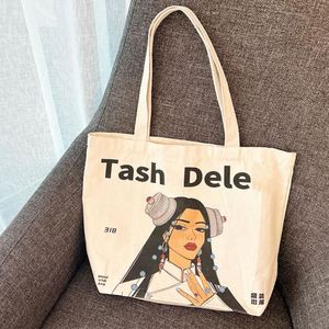 Sacs fourre-tout écologiques en sublimation en gros avec logo personnalisé, sacs de courses réutilisables en toile - Product Image 4