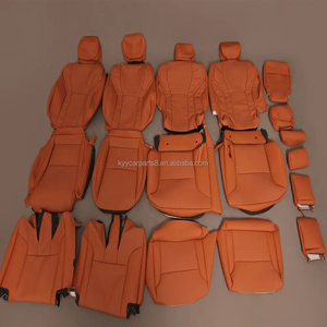 อะไหล่รถยนต์หนังไมโครไฟเบอร์หุ้มเบาะ7ที่นั่งสำหรับ Toyota Land Cruiser LC200 LC300 LC350 Prado - Product Image 1