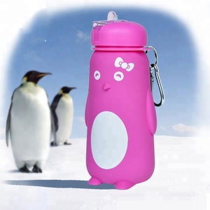 Bouteille d'eau en forme de pingouin, pour enfants, joli <span class=keywords><strong>bijou</strong></span> personnalisé, 1 pièce - Product Image 1