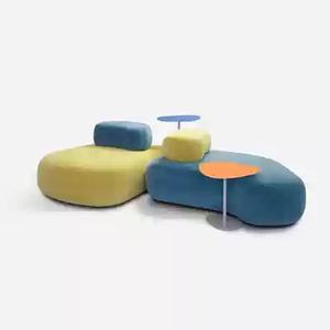 Yicheng Beauty Fabrication professionnelle Bon prix Canapé <span class=keywords><strong>de</strong></span> loisirs Canapé <span class=keywords><strong>de</strong></span> réception pour plusieurs personnes en tissu à vendre - Product Image 1