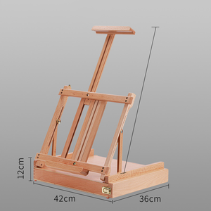 Chevalet en bois de qualité Huixishi <span class=keywords><strong>Studio</strong></span>, portable et réglable pour <span class=keywords><strong>artistes</strong></span> - Product Image 6