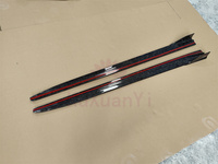 Une paire de jupes latérales en fibre de carbone forgées pour Bmw F98 X4M F97 X3M Kit carrosserie bord de pare-chocs avant diffuseur arrière aileron arrière