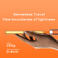 Banque d'alimentation ultra-mince avec écran LED personnalisé, 5000 mAh, charge sans fil magnétique avec support pour téléphone portable