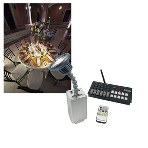 30 Wát LED pin hàn không dây DMX ánh sáng lịch thi đấu DMX Zoom Battery Powered LED pinspot ánh sáng DJ Sân khấu Pin uplights - Product Image 1