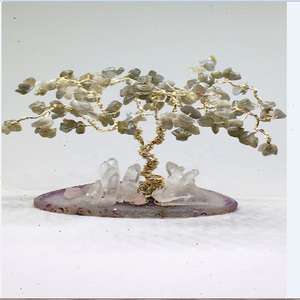 Life <b>Tree</b> Labradorite <b>CRYSTAL</b> <b>CRYSTAL</b> GEMSTONE <b>CRYSTAL</b> GARDEN healing Decor For Decoration Gifts - Product Image 1