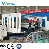 Système d'extrusion de tuyaux ondulés à double paroi en HDPE avec moteur Siemens de haute précision pour tube de drainage terrestre, assistance en ligne