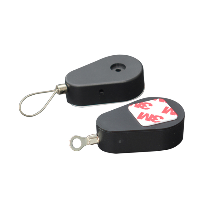 Factory Price Drop-shaped Steel Cable Reel Retractable for Equipment Counterbalancing Security Display Pull Box
