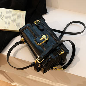 Sac à main de haute qualité pour femme, nouveau modèle 2026, sac bandoulière polyvalent et élégant, poignée en cuir, petit sac carré - Product Image 2