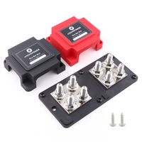 Barre de jonction 8*M10 borne négative 48V 400A adaptée pour voiture, camping-car, conversion de camping-car usage général