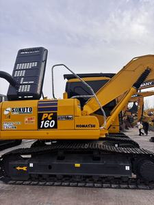 Excavadora Komatsu pc160 usada de alta calidad, 16T, motor original del año 2025, pocas horas de trabajo, en stock. - Product Image 5