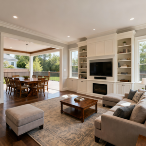 定制设计的美国单户住宅建筑和景观规划服务，为带花园的现代别墅提供服务 - Product Image 2