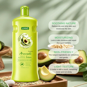 Lotion corporelle hydratante et blanchissante à l'avocat de haute qualité pour la <span class=keywords><strong>peau</strong></span>, lait corporel naturel, <span class=keywords><strong>crème</strong></span> de soin, personnalisable avec LOGO - Product Image 2