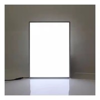 Glissière murale modèle populaire dans l'affichage à LED A1A2A3A4 cadre d'affichage de publicité de lumière de magasin boîte à lumière de publicité de LED