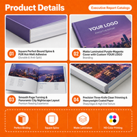 Livres brochés personnalisés OEM imprimés directement en usine avec reliure parfaite et gaufrage pour guides touristiques - Commandes en gros prises en charge