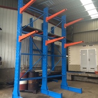 Étagères Cantilever sur Mesure OEM pour Entrepôt, Rangement de Palettes, Étagères Cantilever Robustes, Capacité 500 kg