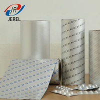 JEREL JR-0101 Rouleau de feuille d'aluminium composite OPA/PVC de qualité pharmaceutique et médicale 8021, épaisseur 130-200 microns, certifié GMP