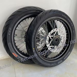 अल्ट्रा मधुमक्खी पहिया किट इलेक्ट्रिक गंदगी बाइक 74 वी 60 मील ईबाइक 90 किमी/घंटा सुटन मोटरसाइकिल पार्ट्स सुपरमोटो व्हील्स 100/80-17 130/70-17 - Product Image 3