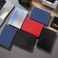 Carnet en cuir rechargeable gravable au laser, format A5, écologique, marque Supernova