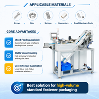 Machine d'alimentation automatique pour vis, écrous, fixations et petites pièces de quincaillerie – Système d'alimentation et d'emballage mixte