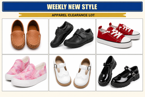 Venta al por mayor de calzado infantil surtido al azar: zapatillas, sandalias, zapatos de lona, tenis y mocasines para compra en el extranjero. - Product Image 2