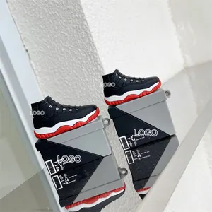 Untuk casing Airpod grosir sepatu 3D headphone casing Sneakers desainer mewah merek Gen 3 Earphone silikon Airpods Pro 2 casing