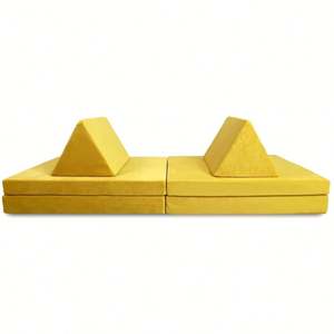 Sofá Infantil Minimalista Moderno con Estructura Metálica, Asiento de Tela Suave de Algodón, Lavable, Multifuncional, para Uso en el Parque - Product Image 6