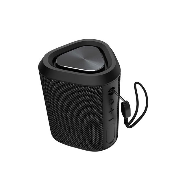 New Arrival Custom LOGO Bluetooth V5.3 IPX5 Waterproof Wireless Speaker Portable Outdoor Lanyard LED Bluetooth Speaker