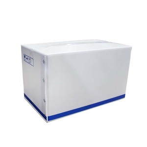 可堆叠、可折叠的波纹塑料托盘，用于仓库存储 - Product Image 6