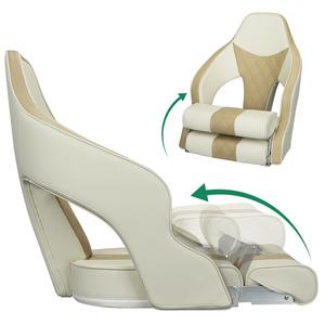 Deluxe Pro высокие задние сиденья морской лодки понтонные капитаны универсальные ковшеобразные сиденья с подлокотниками - Product Image 2