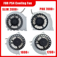 Ventilateur de refroidissement interne pour console PS4 1000 1100 1200 Slim Pro 7000, pièce de rechange, ventilateur de refroidissement à fonctionnement silencieux
