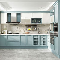 Accessoires de cuisine armoire en acier inoxydable éléments de cuisine intégrés ensemble meuble armoire garde-manger organisation et stockage