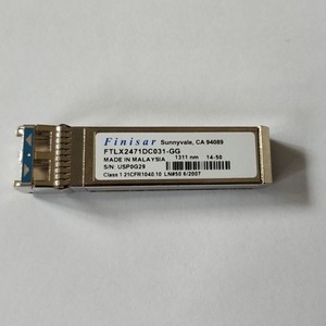 โมดูลไฟเบอร์ออปติก Finisar Sfp+ 10G 1311Nm 10Km Wdm สำหรับเครือข่ายศูนย์ข้อมูล - Product Image 2