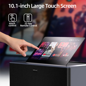 เครื่องเล่นโฮมเธียเตอร์ออลอินวัน MSAI รุ่นใหม่ ปี 2026 ระบบคาราโอเกะแอนดรอยด์ หน้าจอสัมผัส 10 นิ้ว เครื่องเล่นเพลงแบบจู๊คบ็อกซ์ หน่วยความจำ 2+16GB - Product Image 3