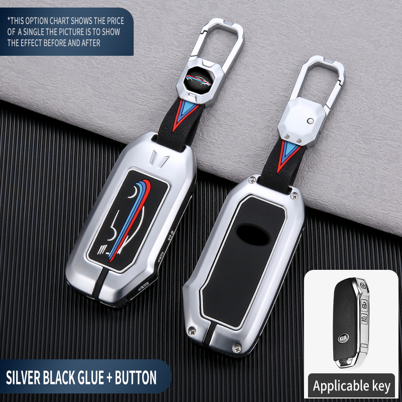COLLE NOIRE ARGENT + BOUTON
